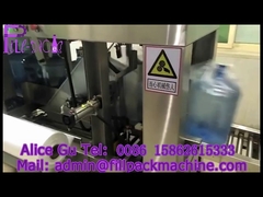 آلة إنتاج المياه بسعة 1000 جالون في الساعة مع تغليف تلقائي بالأغشية