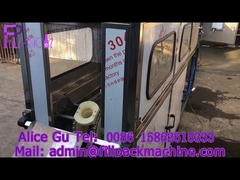 آلة تعبئة مياه زجاجات 5 جالون 150 زجاجة في الساعة للغطاء اللولبي