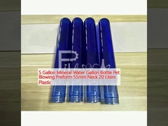 5 غالونات من الماء المعدني غالون زجاجة حيوانات أليفة تنفخ 55 ملم الرقبة 20 لتر البلاستيك