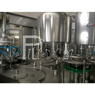 3000BPH PET زجاجة خط إنتاج المياه المعدنية 500ml الشطف ملء السد المزود