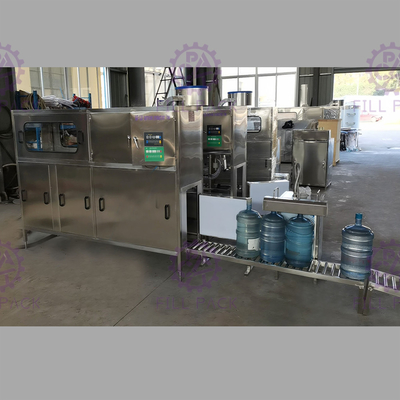 التلقائي 5 مم مستوى 120BPH جالون ملء خط التحكم PLC المزود