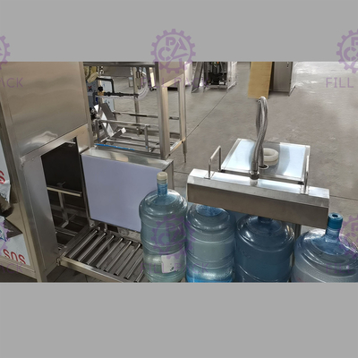 التلقائي 5 مم مستوى 120BPH جالون ملء خط التحكم PLC المزود