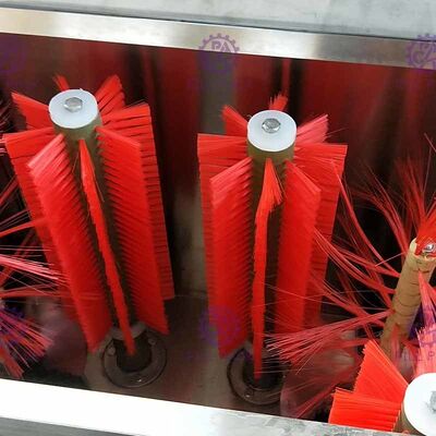 5 جالون برميل آلة غسل فرشاة Decapper شبه التلقائي مع محطة مزدوجة المزود