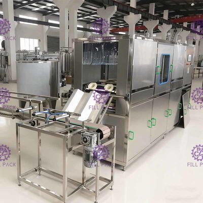 300BPH زجاجة بلاستيكية أوتوماتيكية 3 جالون 18.9 لتر تعبئة المياه المعبأة في زجاجات آلة السد المزود