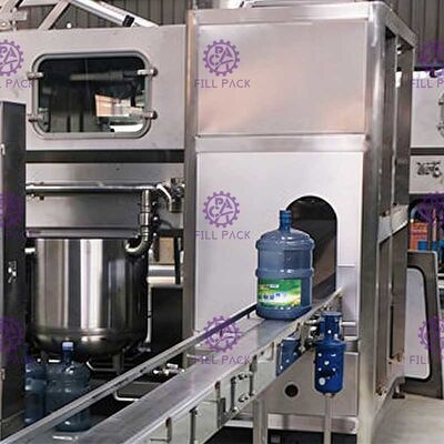 آلة تعبئة الضغط العادي 600BPH جالون المزود