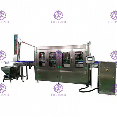 10000BPH خط إنتاج المياه المعدنية الشطف ملء السد 2000ml المزود