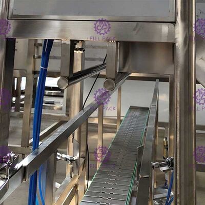 الفولاذ المقاوم للصدأ 304 1200BPH آلة تعبئة مياه الشرب المزود