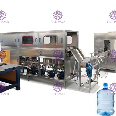 خط تعبئة مياه دلو 300BPH المزود