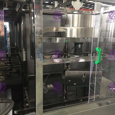 آلة تعبئة الزجاجات المزدوجة خط 300BPH 3 جالون ملء آلة المزود