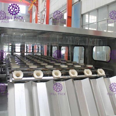 3 في 1 أحادي الكتلة شطف المياه المعدنية ملء آلة السد 900BPH 10L زجاجة بلاستيكية المزود