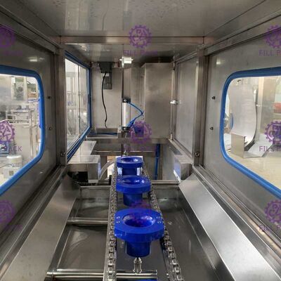 120BPH 5 جالون 18.9 لتر مياه الشرب المعدنية ملء آلة خط إنتاج تعبئة المياه المعبأة في زجاجات المزود