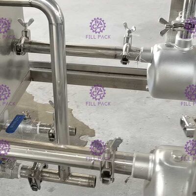 3.4 * 0.78 * 1.95 م 3 في 1120 خط تعبئة جالون BPH المزود