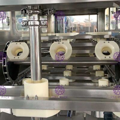 آلة تعبئة جرة 450BPH سعة 20 لترًا مع جهاز تحميل تلقائي المزود