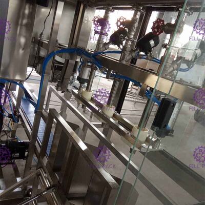 آلة تعبئة المياه النقية 450BPH 5 جالون سهلة المزود