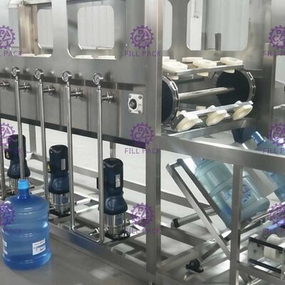 4600 * 2000 * 1800 مم L نوع 5 جالون زجاجة ملء آلة المزود