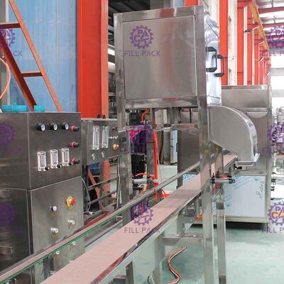 آلة تعبئة المياه المعدنية SUS 304 سعة 5 جالون المزود