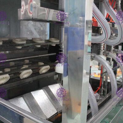 18.9 لتر زجاجة بلاستيكية 600BPH جالون خط التعبئة المزود