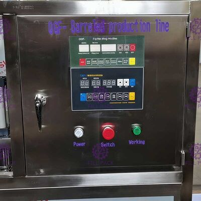 آلة تعبئة المياه Sus 304 5 جالون غسيل بالماء القلوي الساخن المزود