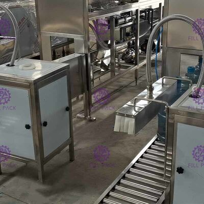 5 مليمتر سطل دلو 120BPH 5 غالونات آلة تعبئة الماء المزود