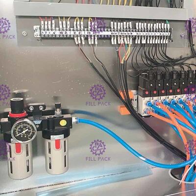 آلة تعبئة أوتوماتيكية PLC بسعة 300 زجاجة في الساعة سعة 5 جالون لمياه الشرب المزود