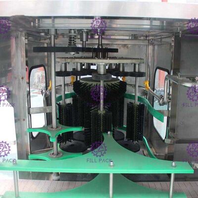 غسالة الزجاجات الدوارة نوع 20L 900BPH 5 جالون المزود