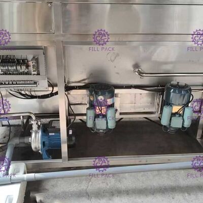 غسالة زجاجات من الفولاذ المقاوم للصدأ بـ 3 جالونات مع نافذة فحص المزود