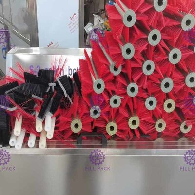 S-2 التحكم اليدوي القمع 400BPH 5 جالون غسالة الزجاجات المزود