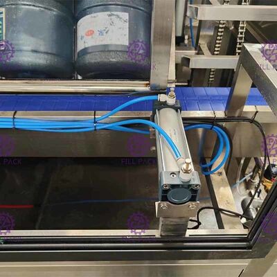 آلة تنظيف براميل الجالون الأوتوماتيكية بالكامل من الفولاذ المقاوم للصدأ 304 المزود