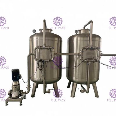 شرب نقية / صالحة للشرب 3000lph آلة معالجة المياه بالتناضح العكسي المزود