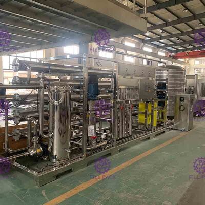 شرب نقية / صالحة للشرب 3000lph آلة معالجة المياه بالتناضح العكسي المزود