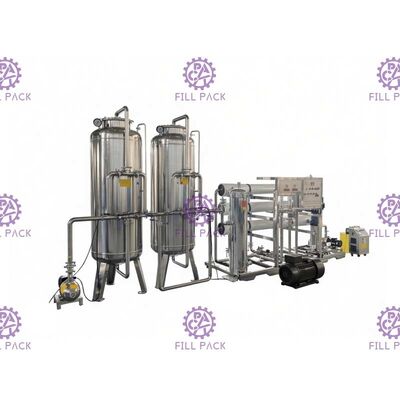 Sus304 Auto Operation Valve الشرب 4000lph Ro آلة معالجة المياه المزود