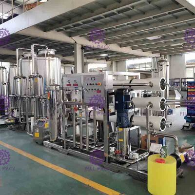 8040 غشاء 8TPH آلة معالجة المياه بالتناضح العكسي المزود