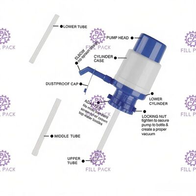 مضخة مياه دلو يدوية من مصنع جالون للمياه المزود