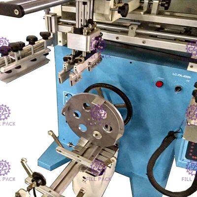 شاشة طباعة حريرية دوارة من Semiauto للكشف عن الطاقة الكهروضوئية لزجاجة 20 لتر المزود