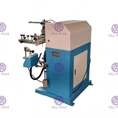 شاشة طباعة حريرية دوارة من Semiauto للكشف عن الطاقة الكهروضوئية لزجاجة 20 لتر المزود