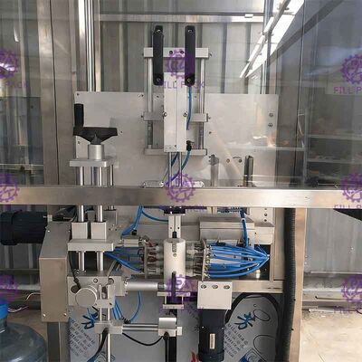 رأس مفرد للرقبة 28 مم جالون ملصق أتمتة كاملة المزود