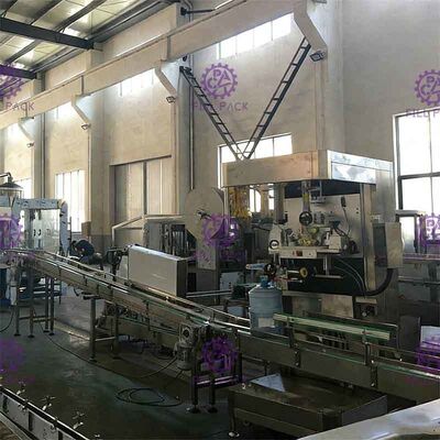 ماء مضاد للصدأ 20L PET آلة وسم زجاجة المزود