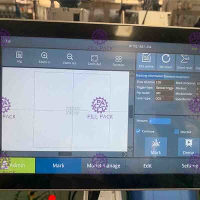 High Resolution Inkjet Coding Line / Unit for Bar Code Printing المزود