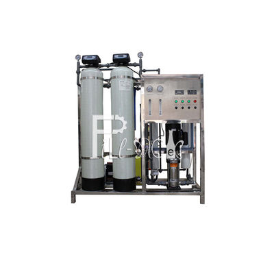 FRP Pre Filters 500LPH آلة معالجة المياه بالتناضح العكسي المزود