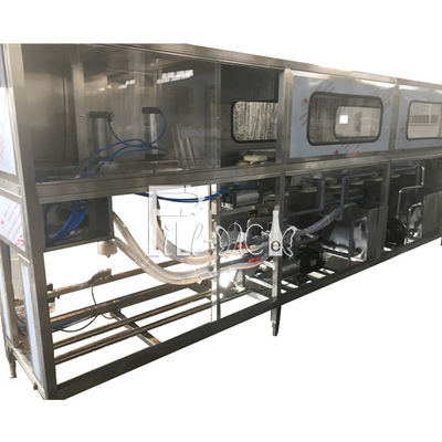 آلة تعبئة المياه القلوية الساخنة 200BPH جالون ملء المزود