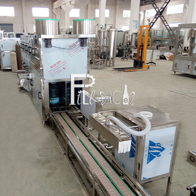 إخراج الحزام الناقل 300 BPH برميل ملء آلة المزود