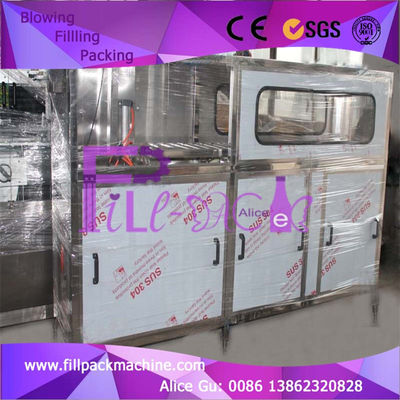 120bph PLC Sus304 5 جالون معدات تعبئة المياه المزود