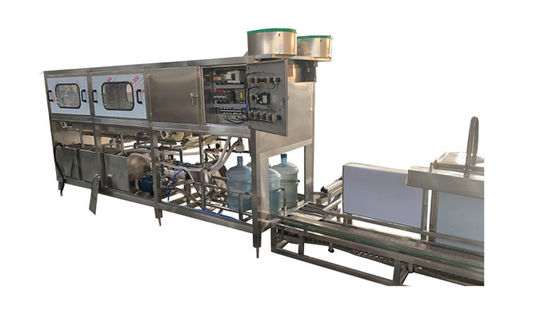 100bph Automatic Plc Control 5 جالون آلة تعبئة لمياه الشرب المزود