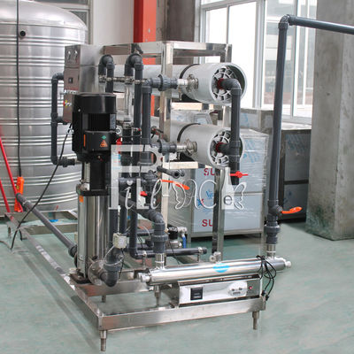 Sus304 Auto Operation Valve الشرب 4000lph Ro آلة معالجة المياه المزود