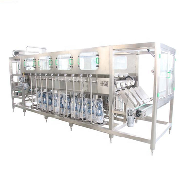 التحكم المتكامل 450BPH 20L 5 جالون حشو المياه Plc المزود