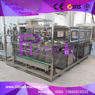 التحكم المتكامل 450BPH 20L 5 جالون حشو المياه Plc المزود
