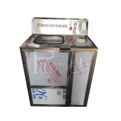 120BPH غسالة زجاجة برميل 5 جالون Semiauto مع زر سكرام المزود