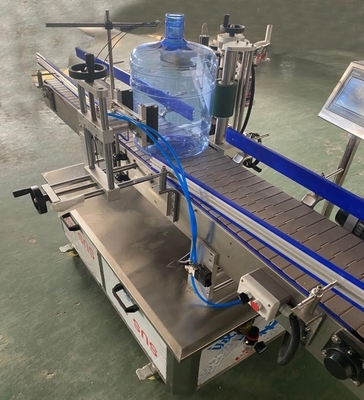 1200BPH التلقائي 5 جالون زجاجة Labeller PLC التحكم حسب الطلب المزود