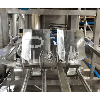 300BPH 18.9l 5 جالون آلة تعبئة المياه التحكم PLC مع شاشة تعمل باللمس المزود