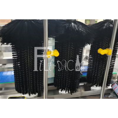 غسالة زجاجات خارجية خطية بطاقة 450BPH المزود